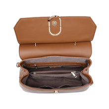 Load image into Gallery viewer, Nico Cognac Satchel