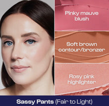 Load image into Gallery viewer, Sassy Pants Stack the Odds Blush/Bronzer/Highlighter