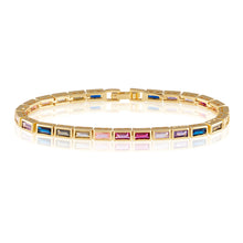 Load image into Gallery viewer, Lainey Rainbow Tennis Bracelet