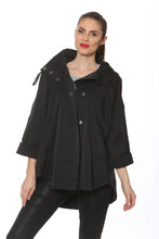 Load image into Gallery viewer, Savina Black Anorak