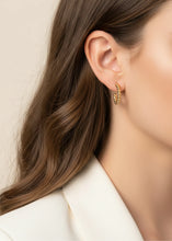 Load image into Gallery viewer, Globe Hoops Earrings
