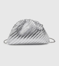 Load image into Gallery viewer, Serena Silver Clutch
