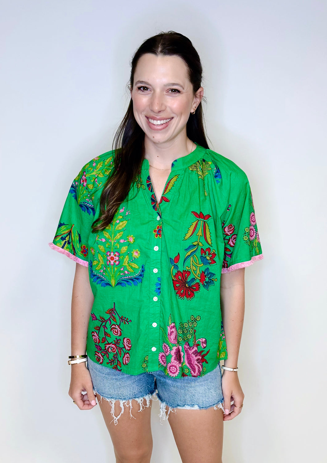 Amy Floral Top