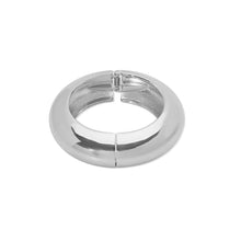 Load image into Gallery viewer, Rounded Silver Bangle
