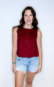 Wynn Poplin Top