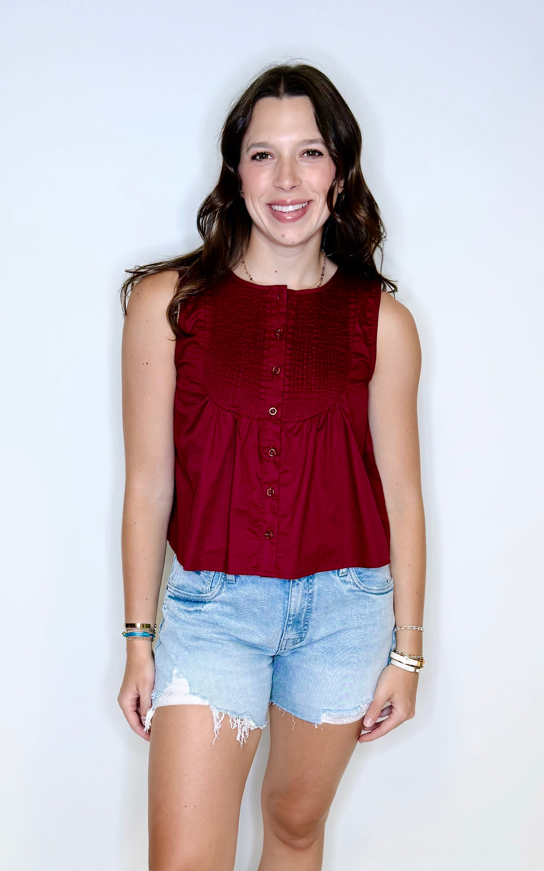Wynn Poplin Top