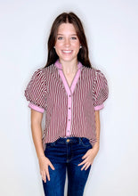Load image into Gallery viewer, Jenny Stripe Top
