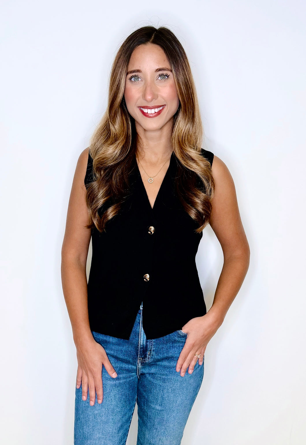 Blodwyn Knit Vest