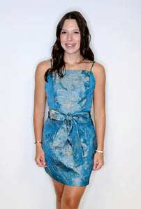 Eva Jacquard Dress