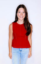 Load image into Gallery viewer, Wren Peplum Top
