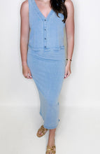 Load image into Gallery viewer, Gail Denim Midi Skirt
