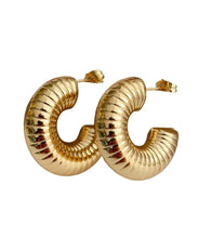 Load image into Gallery viewer, Ripple Hoops
