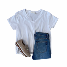 Load image into Gallery viewer, Vayla V Neck Tee
