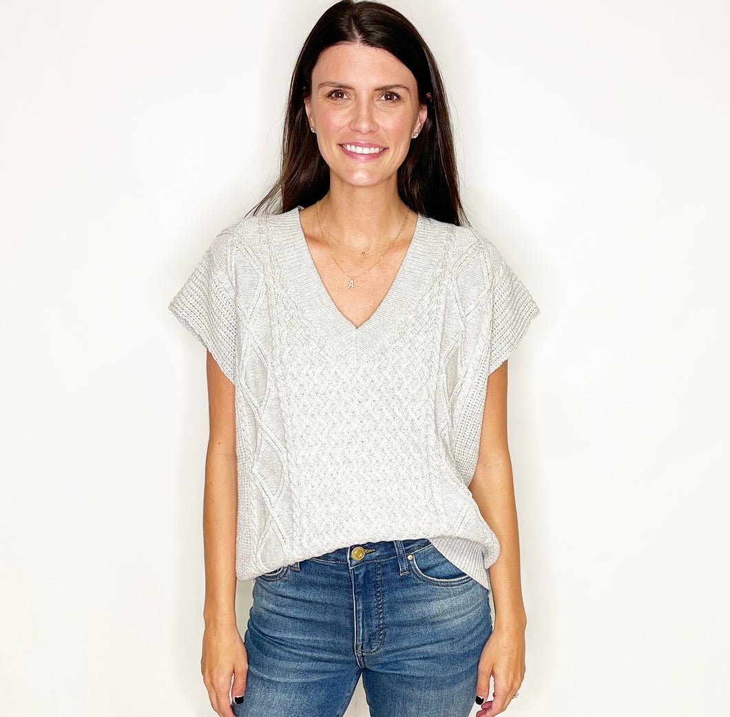 Oversized Sweater Vest