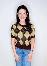 Load image into Gallery viewer, Quinn Argyle Top
