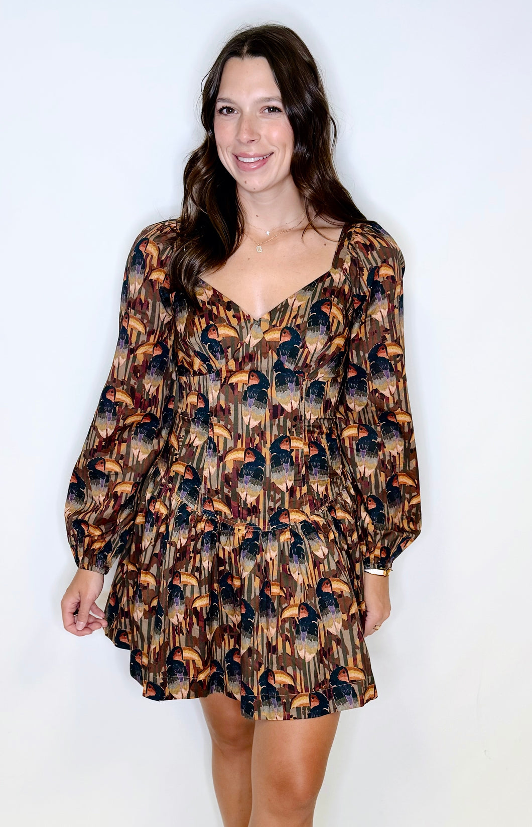 Polly Printed Dress