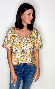 Sileya Floral Top