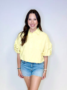 Daphne Button Top