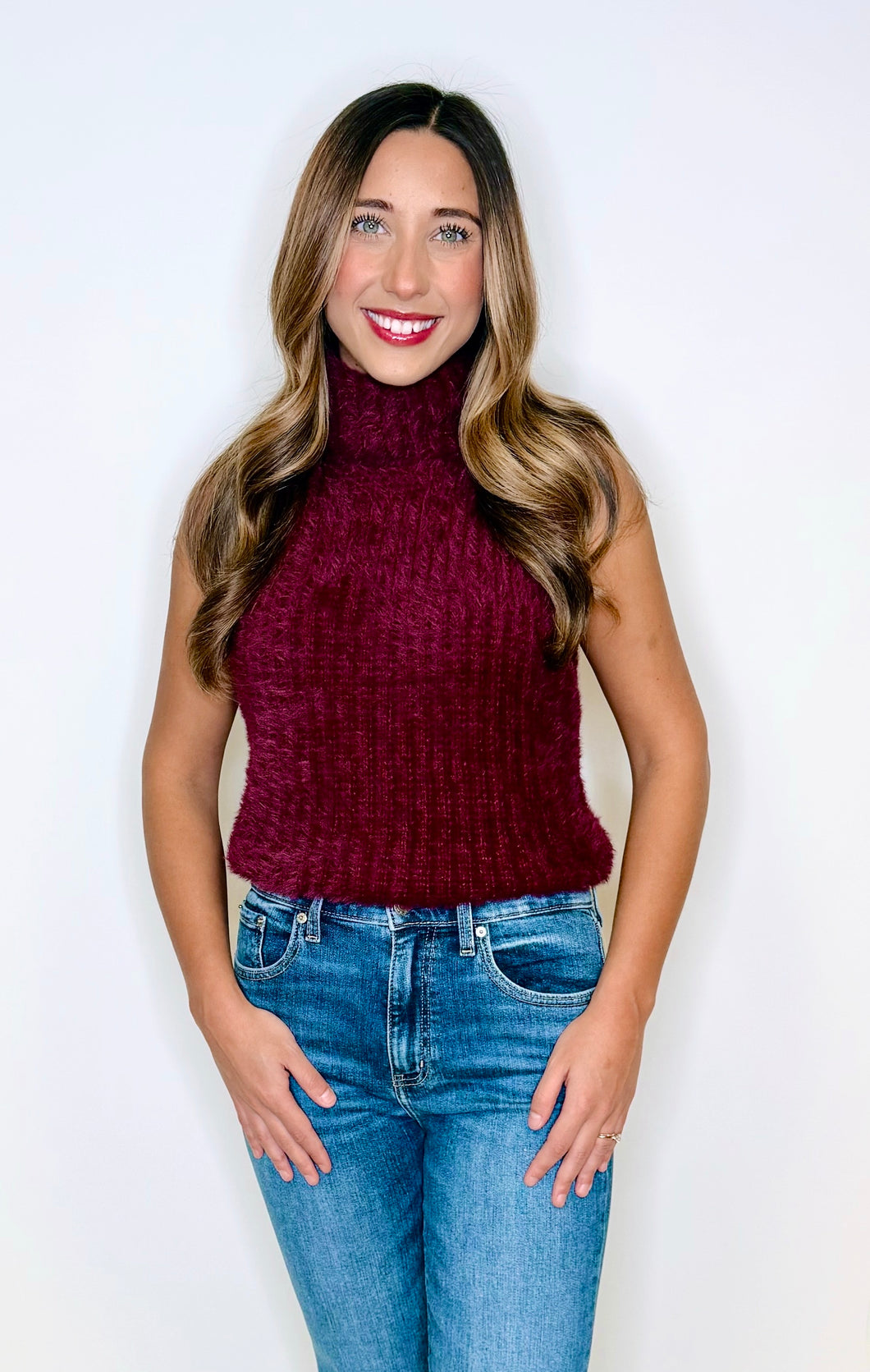 Colette Turtleneck Vest