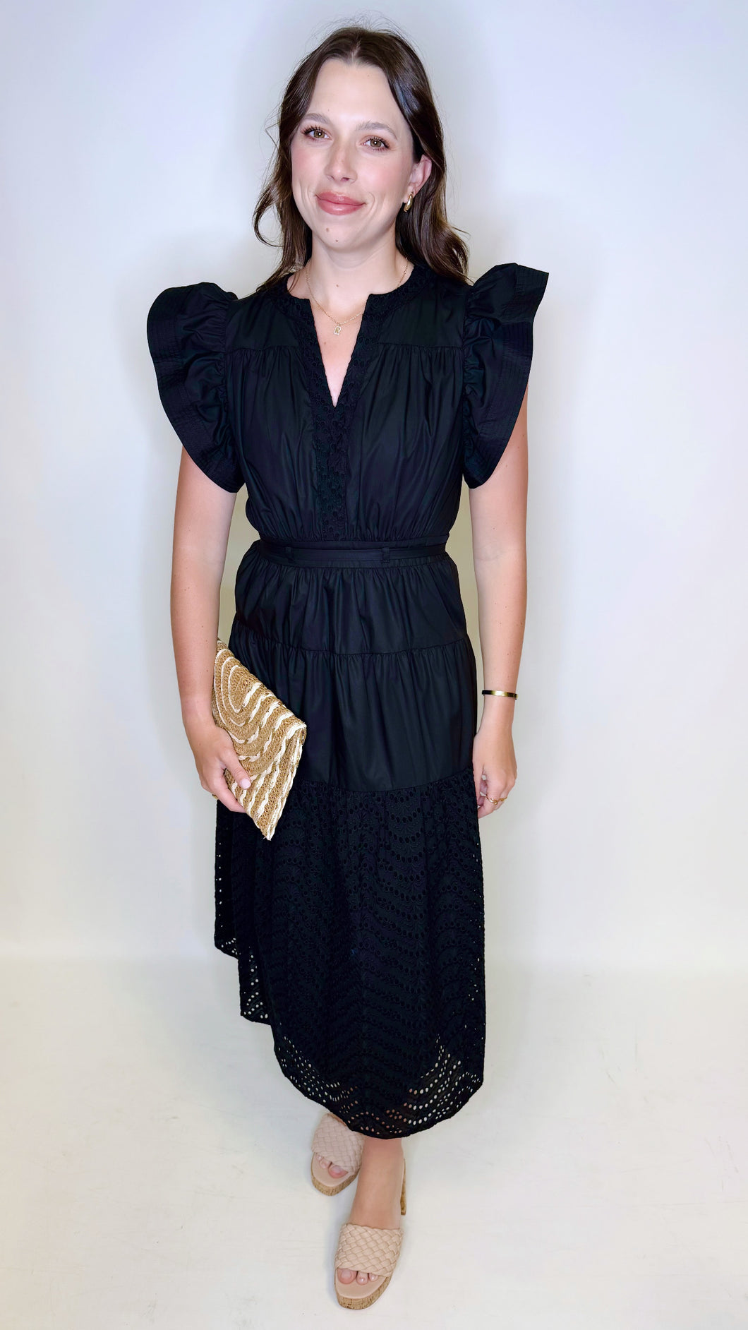 Cameron Eyelet Maxi