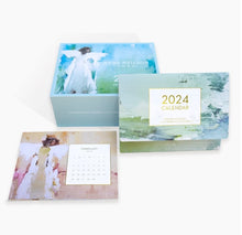 Load image into Gallery viewer, Anne Neilson 2024 Desk Calendar with Acrylic Display Stand
