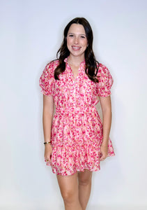 Rosy Breeze Dress