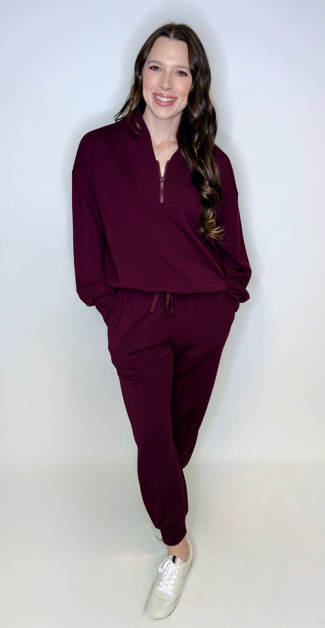 Rae Maroon Scuba Set