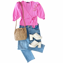 Load image into Gallery viewer, Wrap Knit Top
