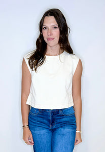 Everly Cream Top