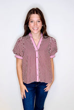 Load image into Gallery viewer, Jenny Stripe Top
