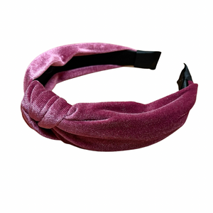 Berry Velvet Headband