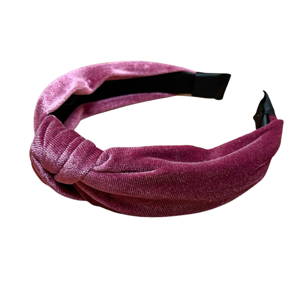Berry Velvet Headband