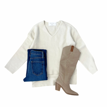Load image into Gallery viewer, Charmaine V Pullover Sweater
