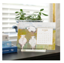 Load image into Gallery viewer, Anne Neilson 2024 Desk Calendar with Acrylic Display Stand
