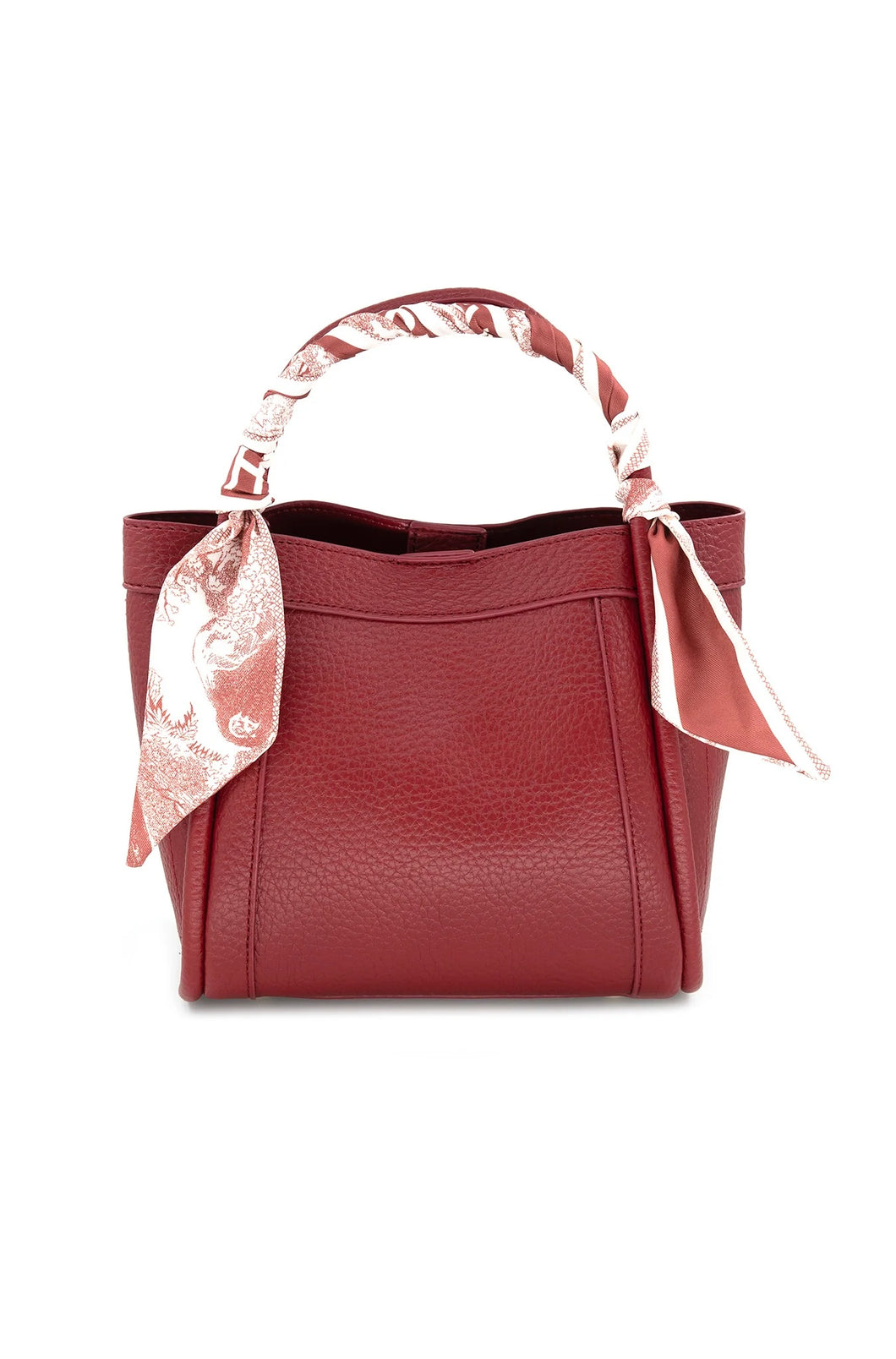 Red Scarf Detail Bag