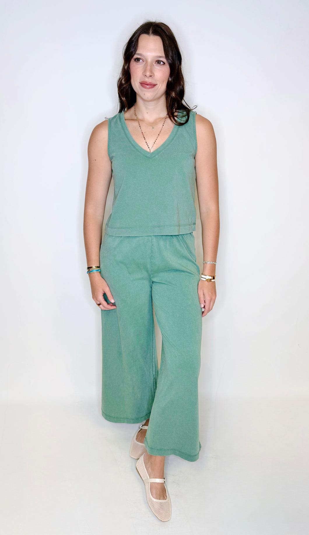 Sloane Green Top