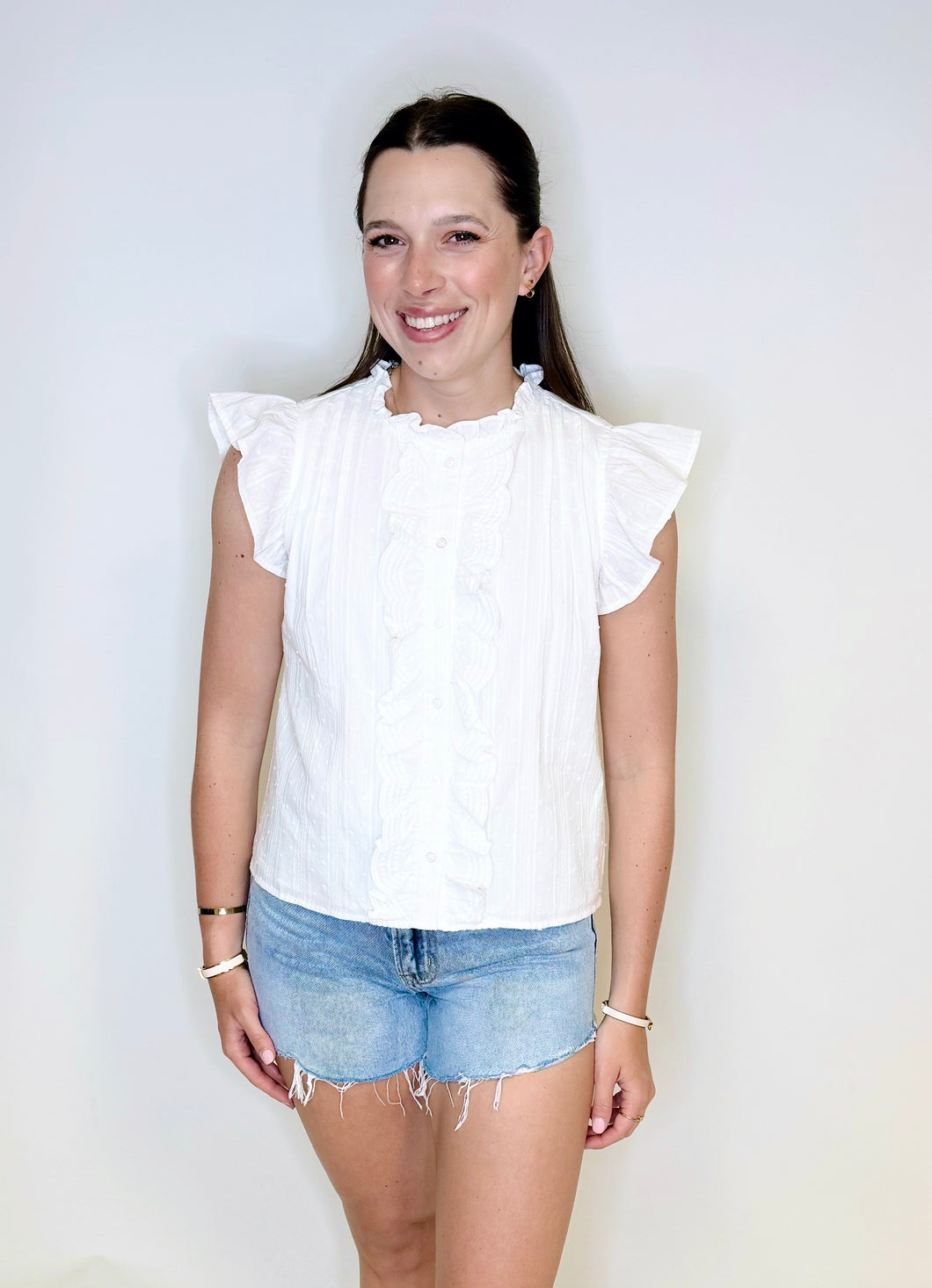 Margo Eyelet Top