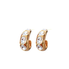 Load image into Gallery viewer, Archer Hoop Earrings
