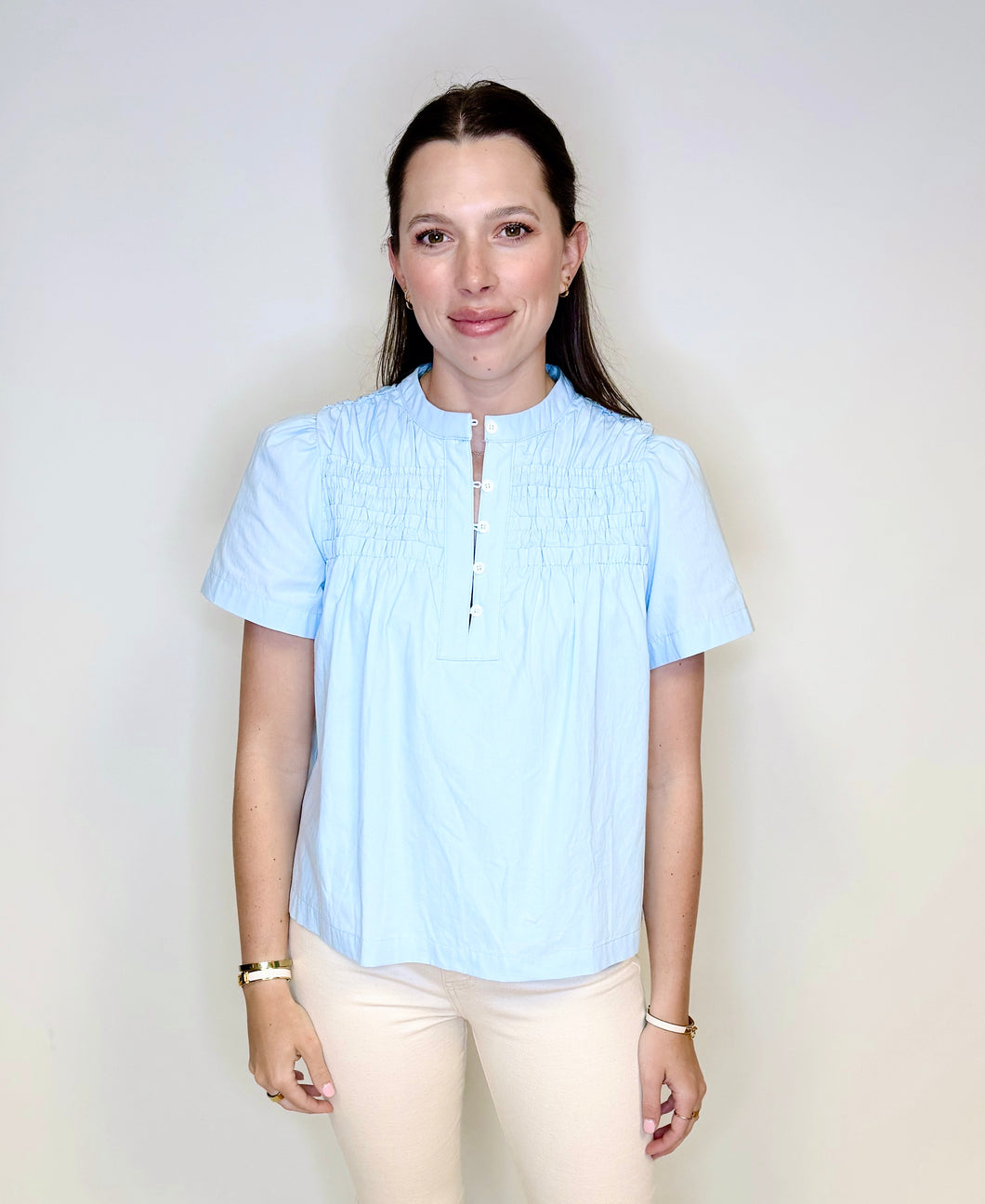Lena Smocked Top