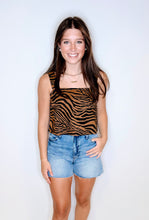 Load image into Gallery viewer, Jenna Tiger Top
