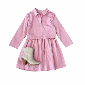 Poplin Shirt Dress