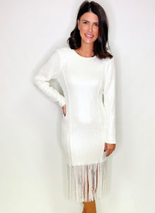 Gelissa Sequin Fringe Dress