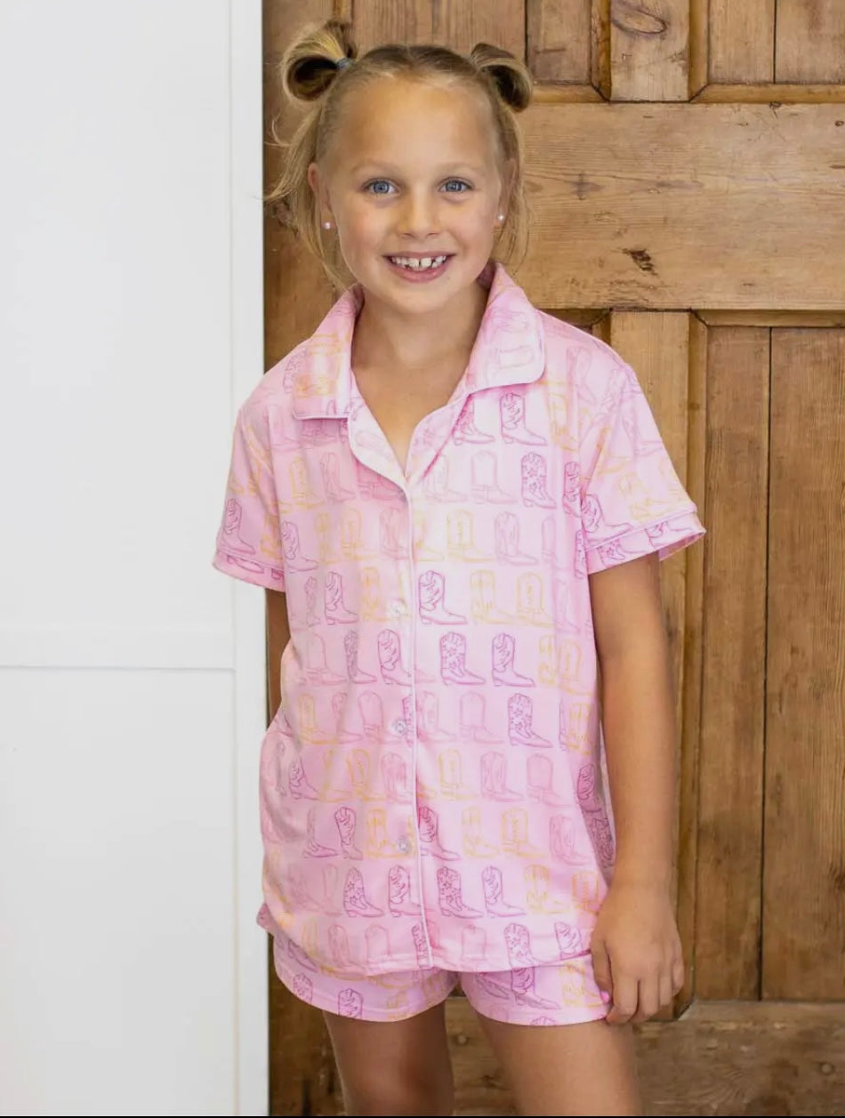 Girl's Cowgirl Pajamas