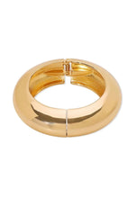 Load image into Gallery viewer, Rounded Gold Bangle
