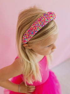 Pink Sprinkles Headband