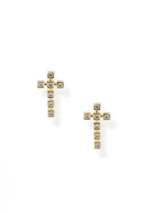 Faith Cross Earrings