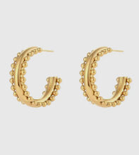 Load image into Gallery viewer, Gen Beaded Hoops

