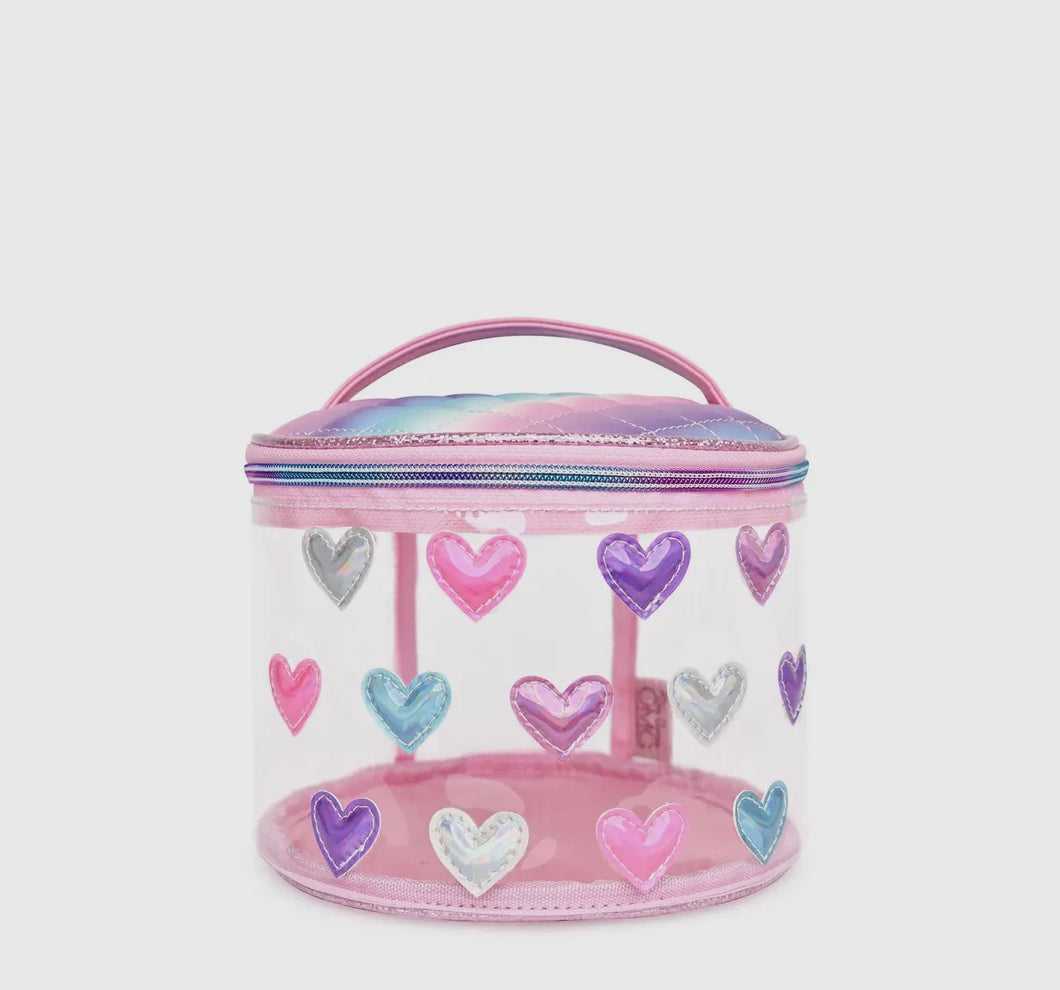 Heart Clear Round Bag