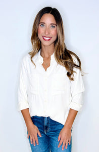 Rickey Button Top