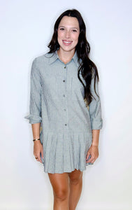 Stripe Shirt Dress
